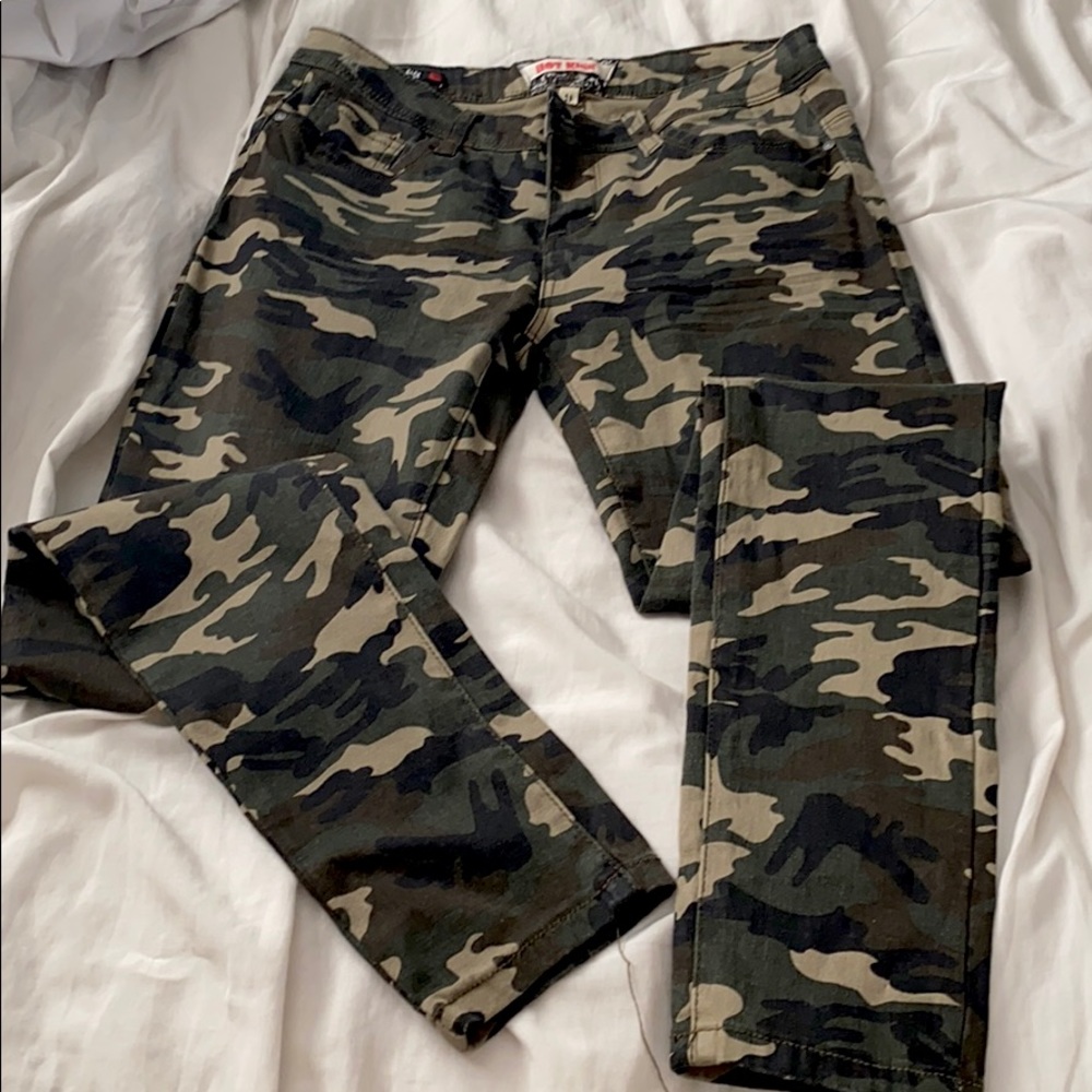 Camo Skinny Jeans